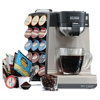 Review: BUNN MCU My Cafe Single Cup Multi-Use Brewer (k-cups, pods, ground  coffee) 