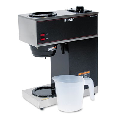 Bunn Coffee Pour-O-Matic Three-Burner Pour-Over Coffee Brewer - BUNVPS 
